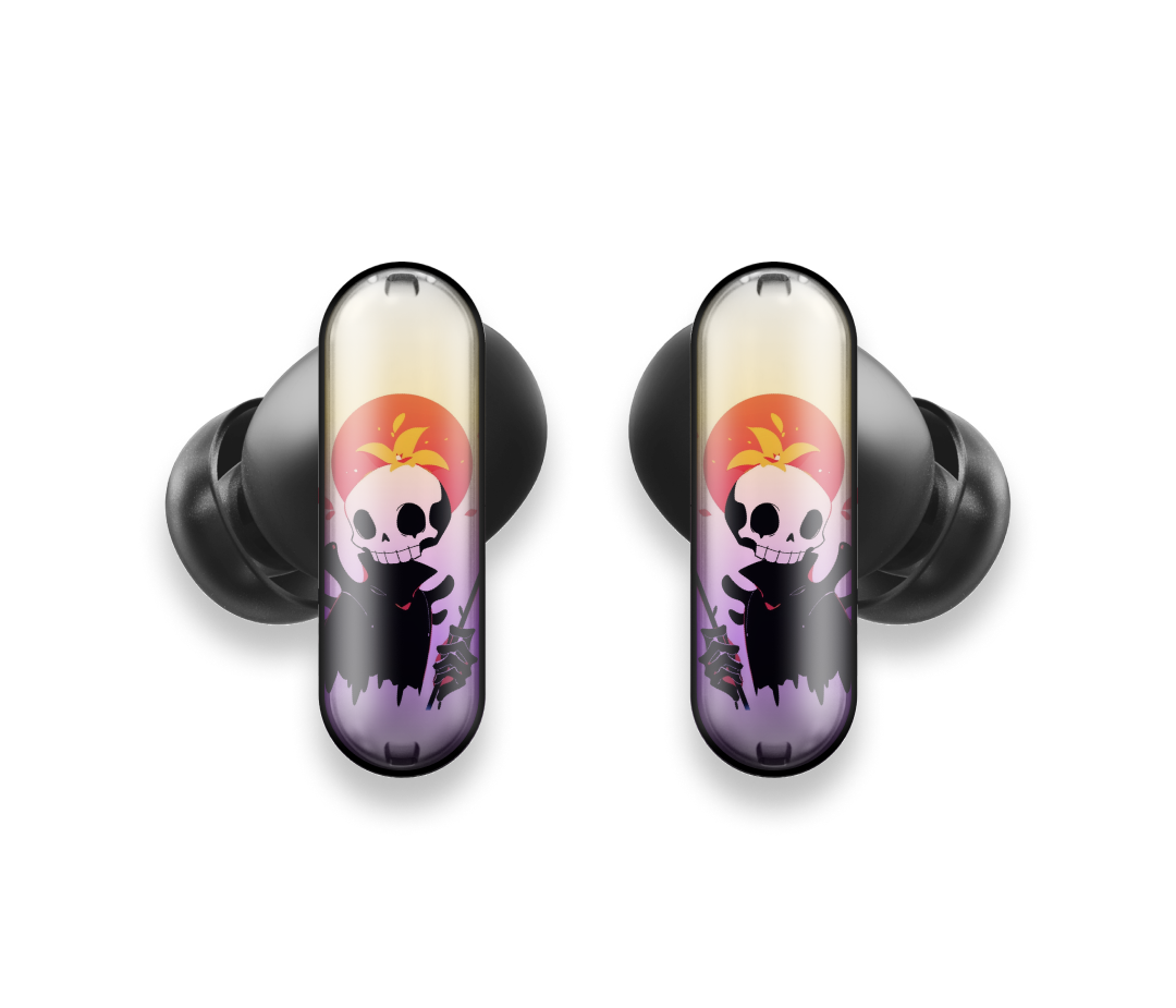 HHOGene GPods Shell Burning Skull